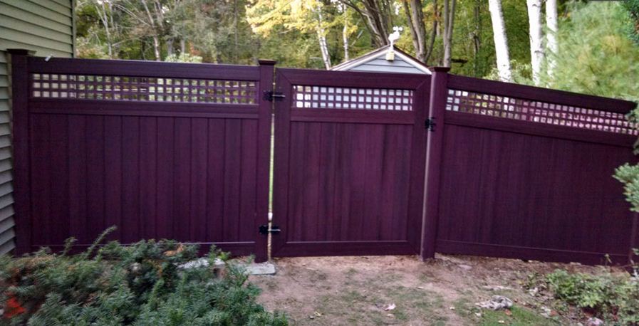 fence with gate