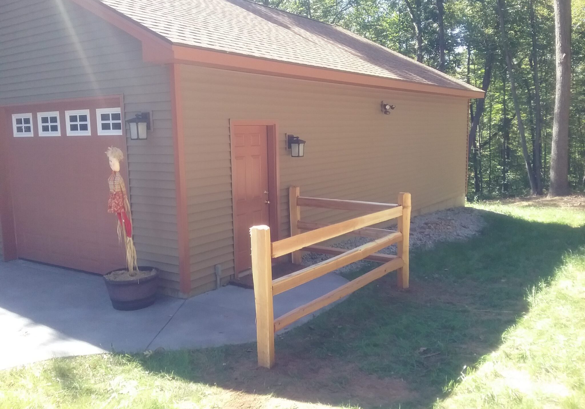 Pool fence installation